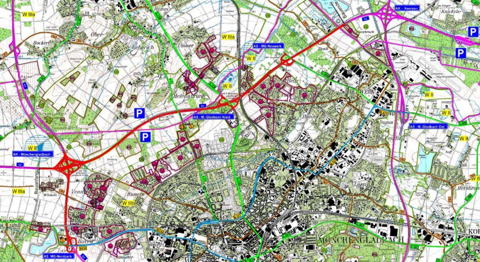 Kein Beitrag zur Verkehrswende: Ausbau der A61 / A52 – Umweltnachrichten