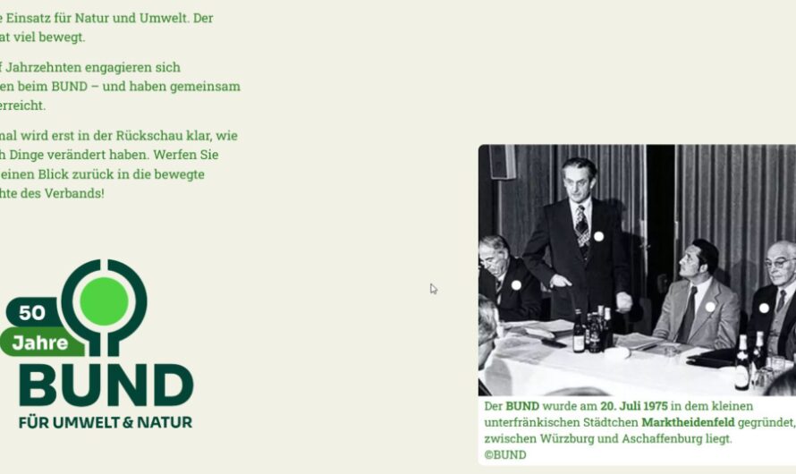 50 Jahre BUND – eine Bilanz