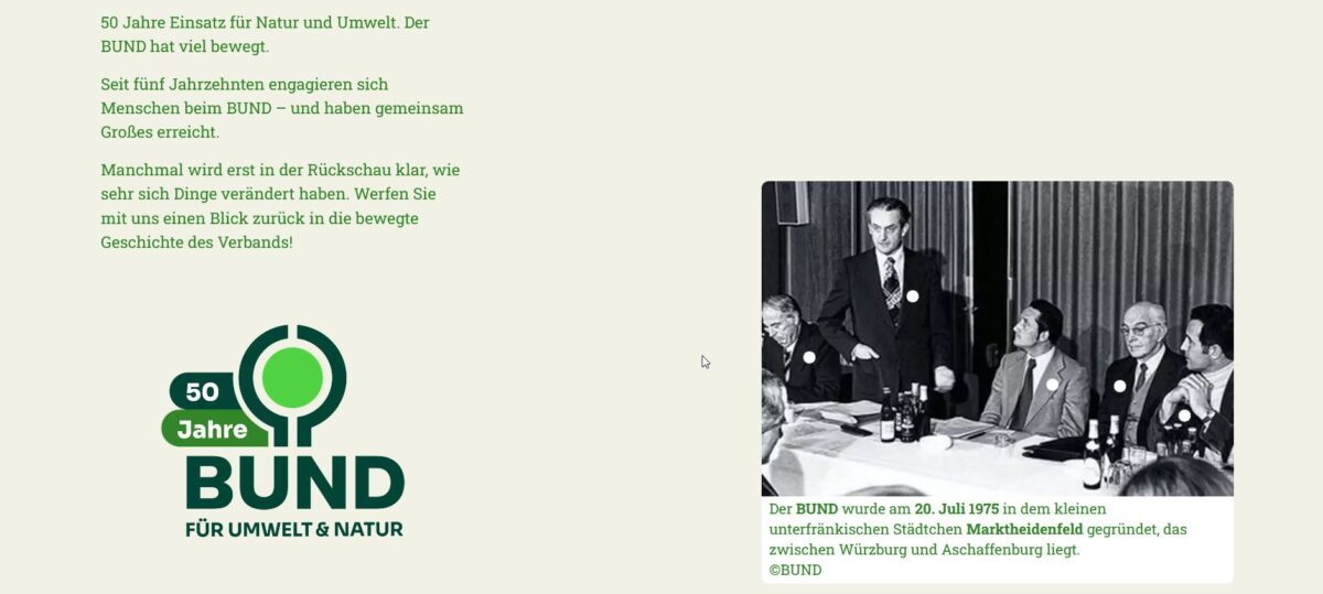 50 Jahre BUND – eine Bilanz