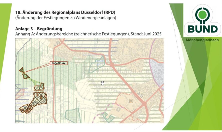 Keine Windkraftanlagen mitten im Hardter Wald Der BUND unterstützt grundsätzlich den Ausbau regenerativen Energien
