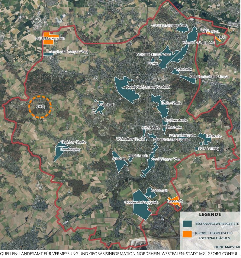 Gewerbeflächen in Mönchengladbach