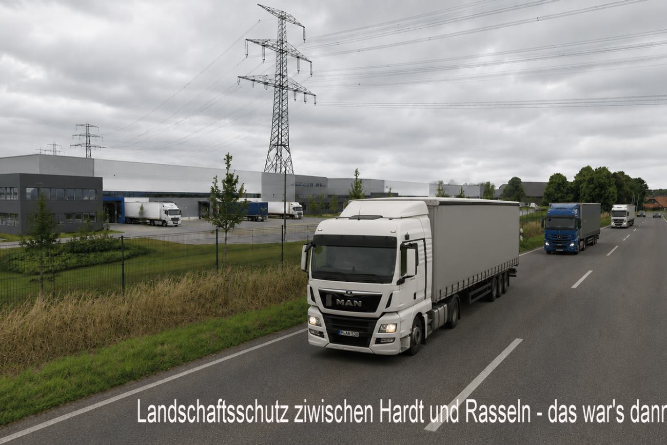 Tabubruch im Verborgenen Soll ein Landschaftsschutzgebiet für ein Gewerbegebiet geopfert werden?